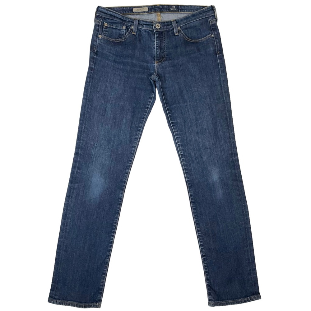 AG Adriano Goldschmied The Stilt Cigarette Leg Blue Denim Skinny Jean